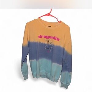 Pokemon Dragonite Sweatshirt - Orange, Blue, and Purple